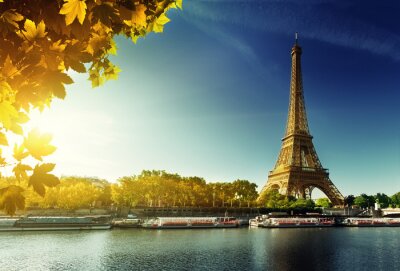 Fotobehang Parijs in de vroege herfst