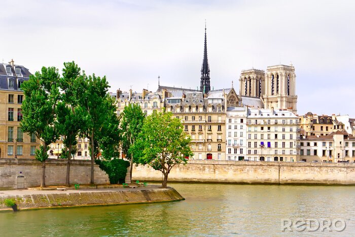Fotobehang Paris - a view