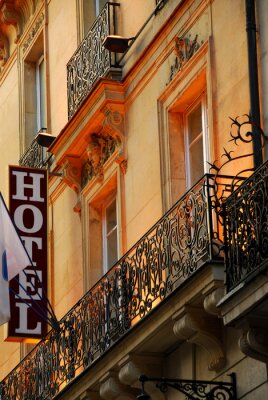 Fotobehang paris hotel