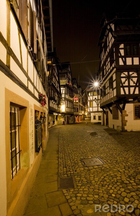 Fotobehang Petite France, Straatsburg, Elzas, Frankrijk
