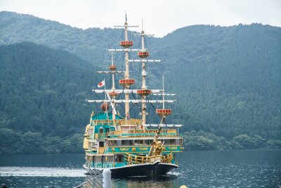 Fotobehang piratenschip
