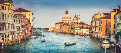 Fotobehang Pittoresk landschap in Venetië