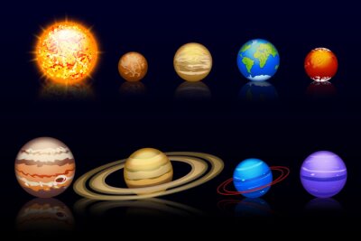Fotobehang Planeten en heelal