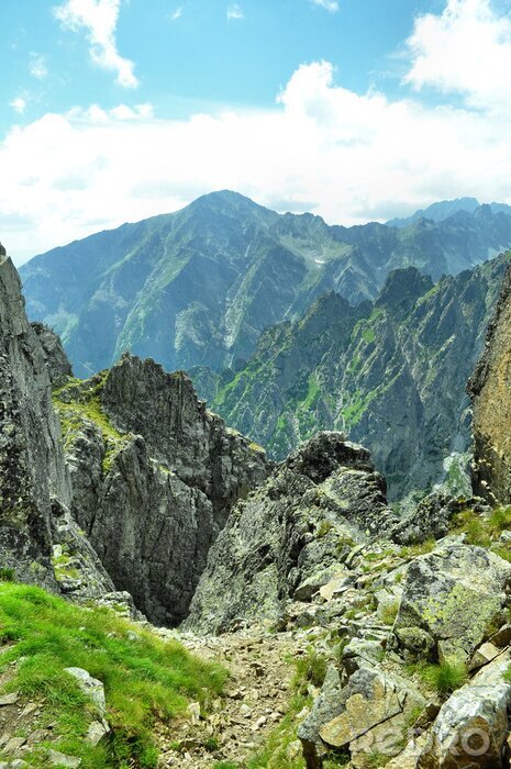 Fotobehang Poolse bergen van het Tatragebergte