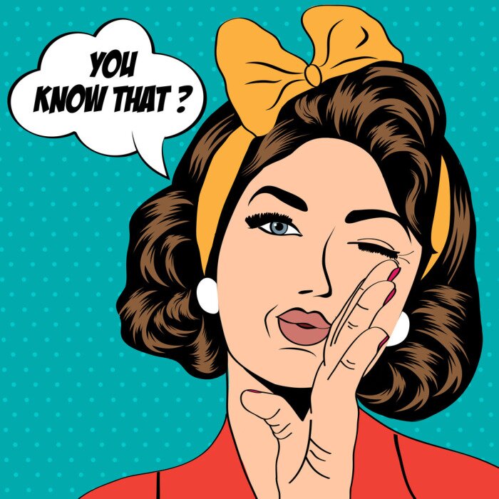 Fotobehang Pop art vrouwelijk portret