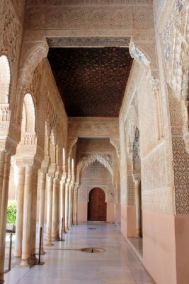 Fotobehang Portiek van het Alhambra