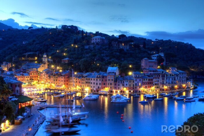 Fotobehang Portofino, Italië