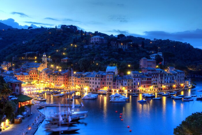 Fotobehang Portofino, Italië