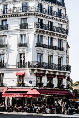 Fotobehang Prachtige Parijse architectuur