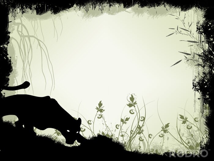 Fotobehang Puma achtergrond 4