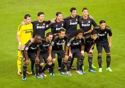 Fotobehang Real Madrid-spelers