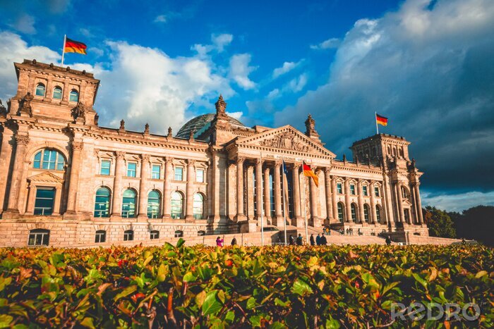 Fotobehang Reichstag in Berlijn
