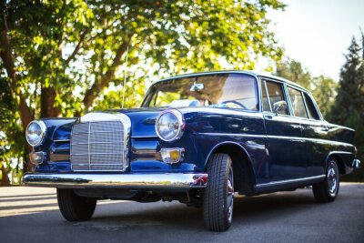 Fotobehang Retro auto