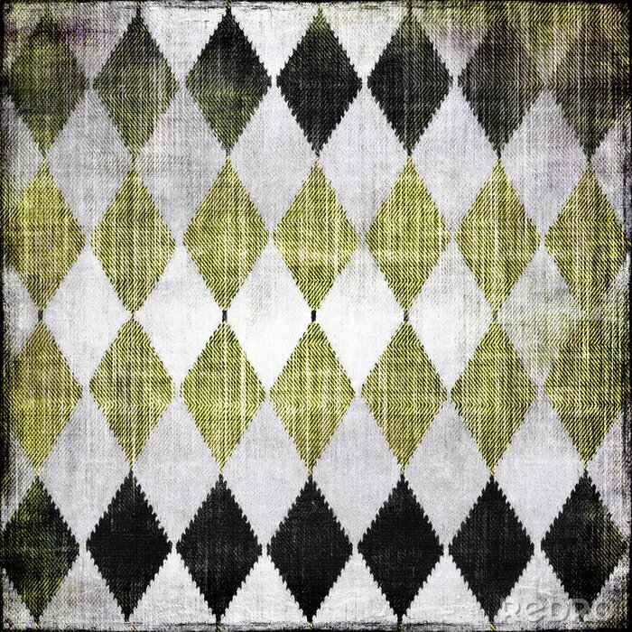Fotobehang Retro geometrisch patroon