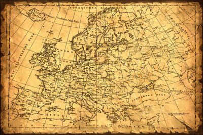 Retro Poster - Europa