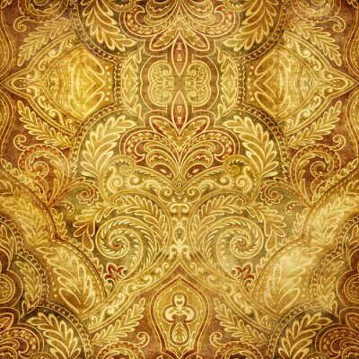 Fotobehang Retro thema in oosterse stijl