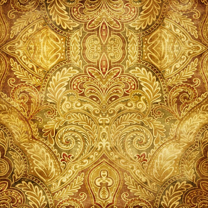 Fotobehang Retro thema in oosterse stijl