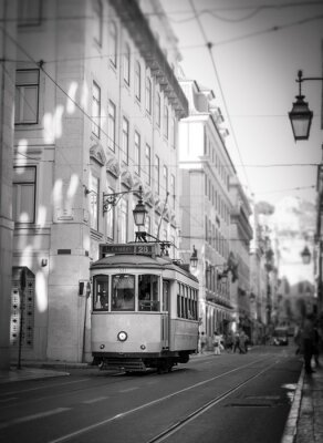 Retro vintage stijl in Lissabon