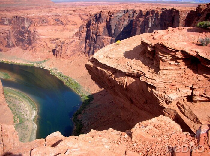 Fotobehang Rivier in de vallei in Colorado