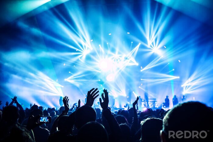 Fotobehang Rock concert