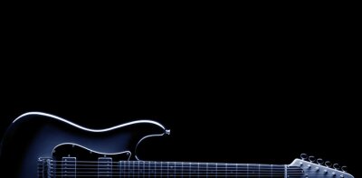 Fotobehang Rock elektrische gitaar