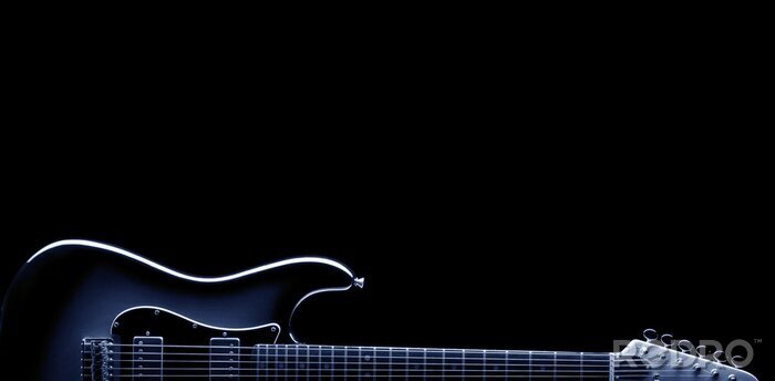Fotobehang Rock elektrische gitaar