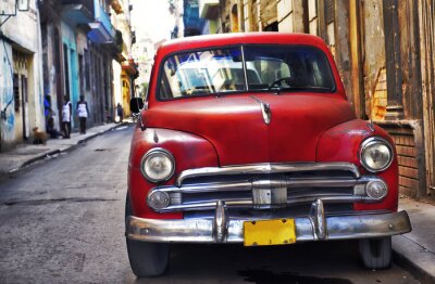Rode auto in Havana