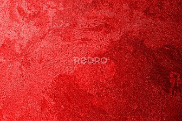 Fotobehang Rode betonnen textuur