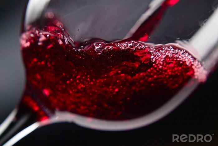 Fotobehang Rode wijn