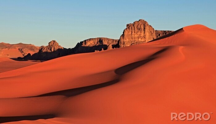 Fotobehang Rode woestijn