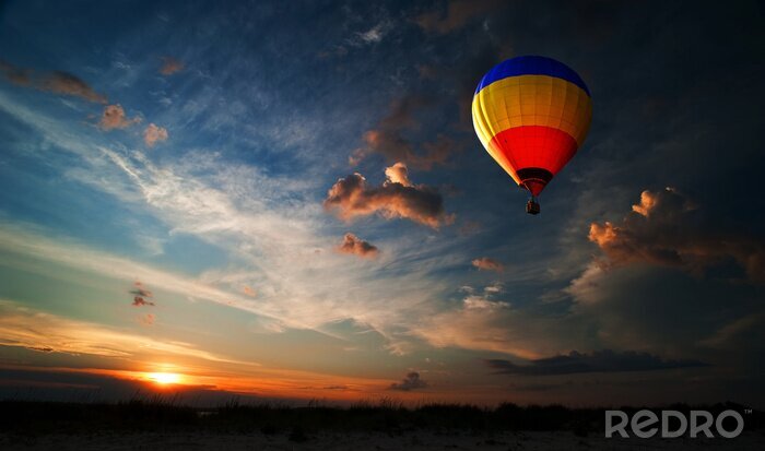 Fotobehang Romantiek van de vlucht