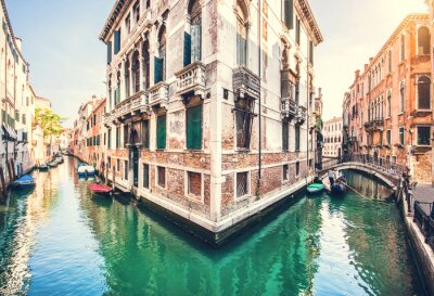 Romantische straten in Venetië