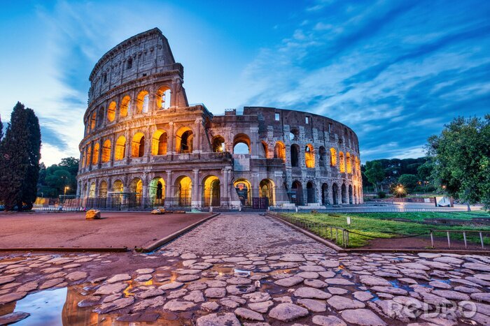 Fotobehang Rome colosseum