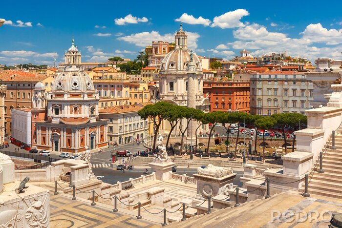 Fotobehang Rome en het Venetiaanse plein