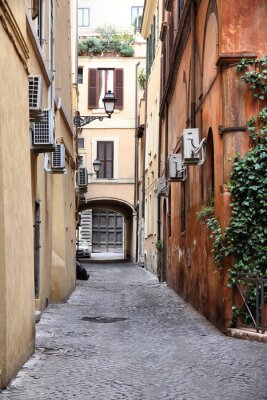 Fotobehang Rome straat