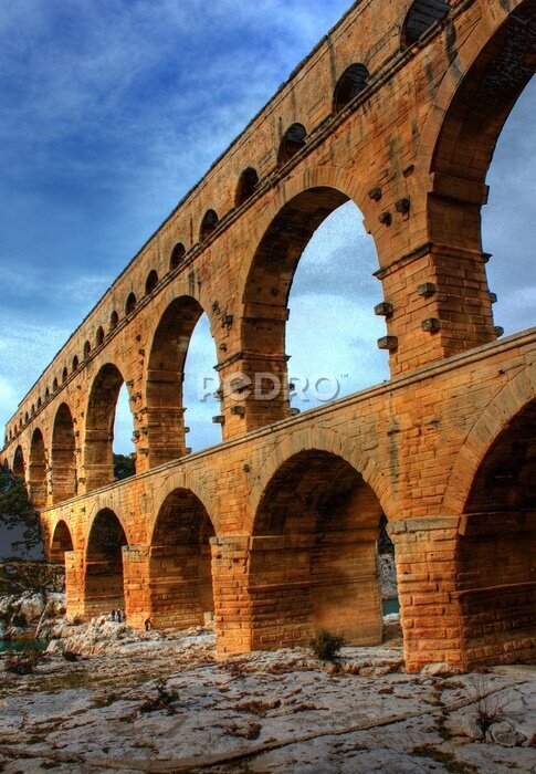 Fotobehang Romeins aquaduct