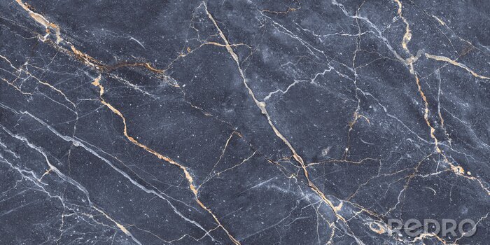 Fotobehang Rough Stucco Wall Marble Background, Blue Cement Marble, Rustic Texture Background, It Can Be Used For Interior-Exterior Home Decoration And Ceramic Tile Surface.