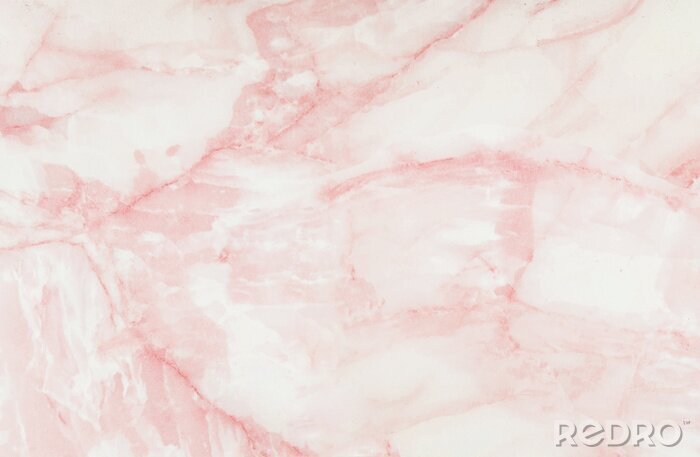 Fotobehang Roze marmeren muurpatroon