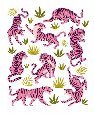 Roze tijgers