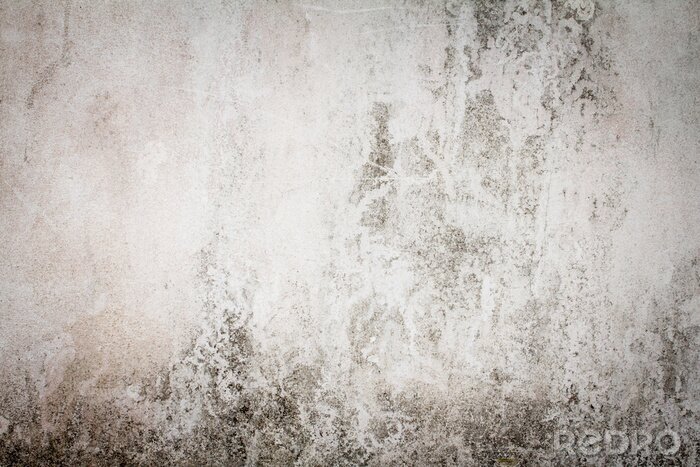 Fotobehang Roze vieze betonnen muur