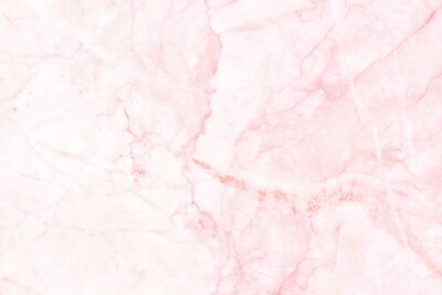 Fotobehang Roze-witte marmeren achtergrond