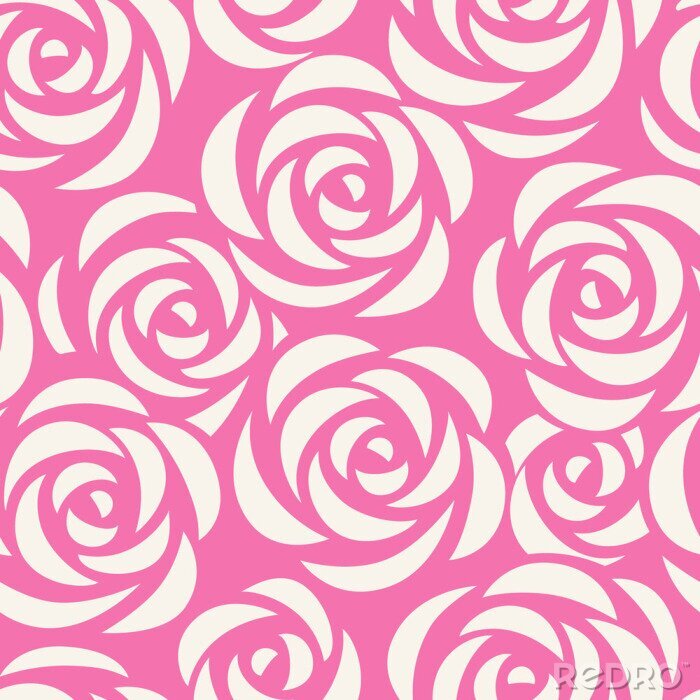 Fotobehang Rozen blauw en hortensia zwarte achtergrond