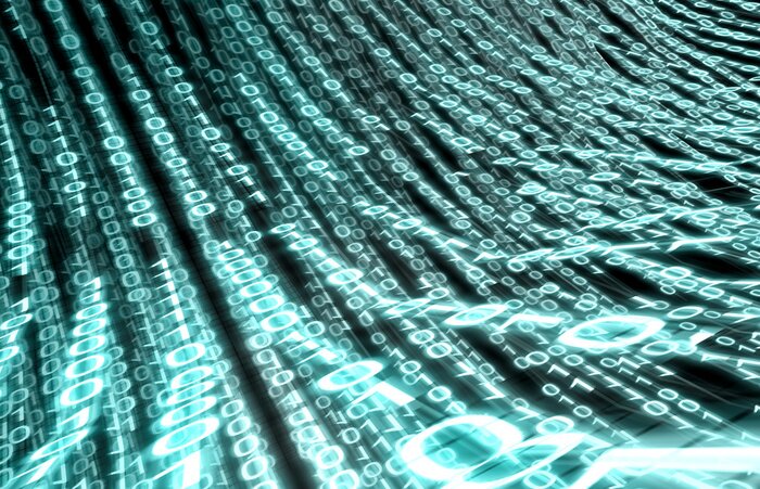 Fotobehang Ruimtelijk binair systeem