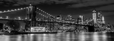 Fotobehang Ruimtelijk patroon met een brug