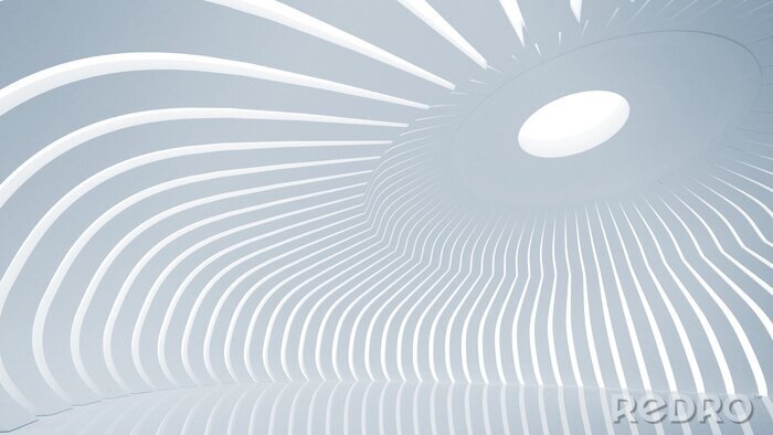 Fotobehang Ruimtelijke abstractie