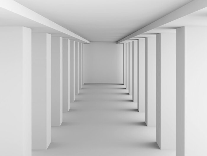 Fotobehang Ruimtelijke illusie