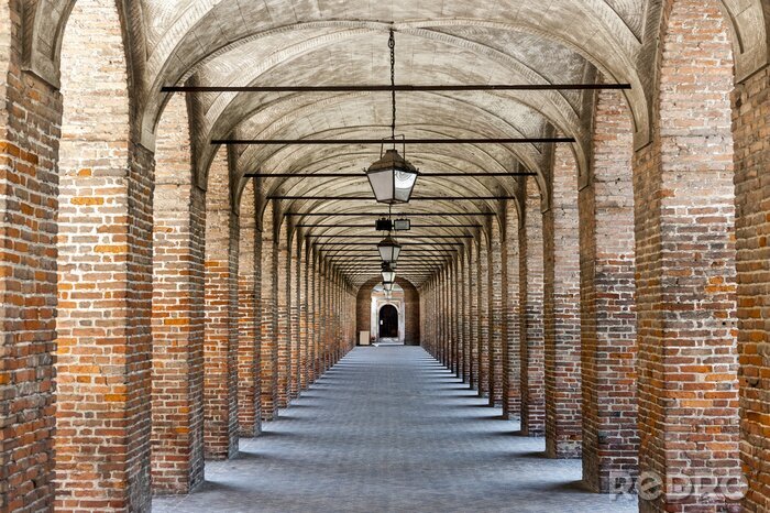 Fotobehang Ruimtelijke visie op architectuur