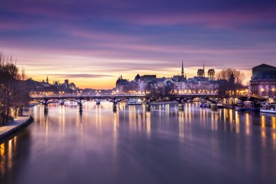 Rustige nacht in Parijs