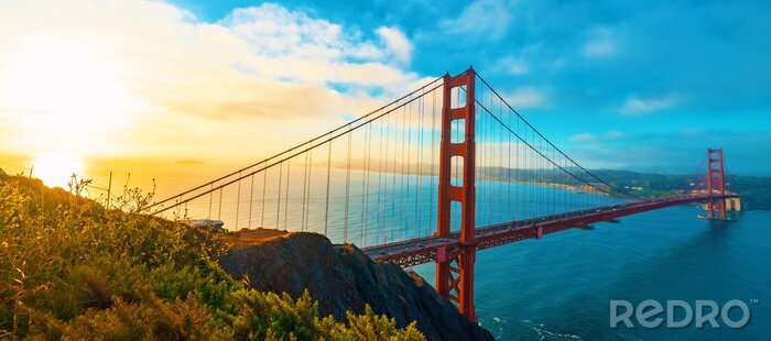 Fotobehang San Francisco Golden Gate