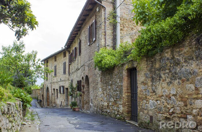 Fotobehang San Gimignano - Toscane, Italië